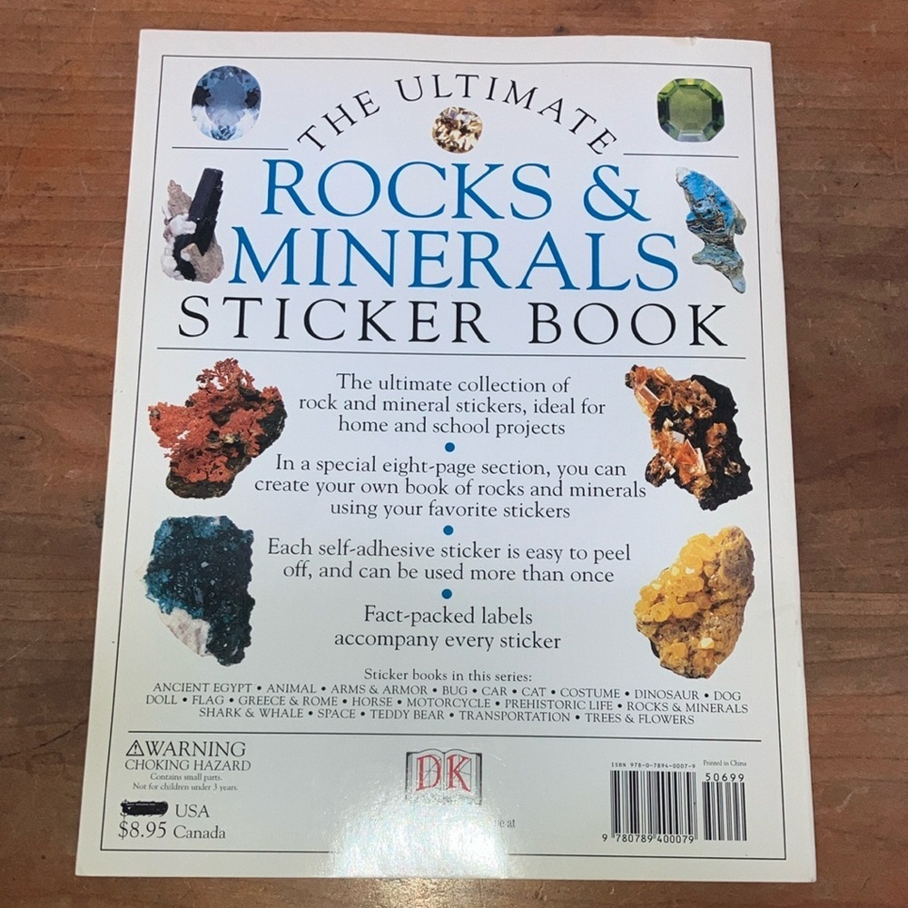 The Ultimate Rocks & Minerals Sticker Book - Picture 3 of 16